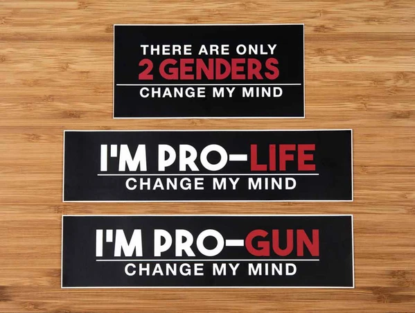 Change My Mind Stickers