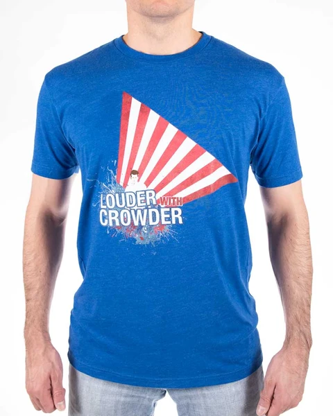 Louder with Crowder Flag Shirt
