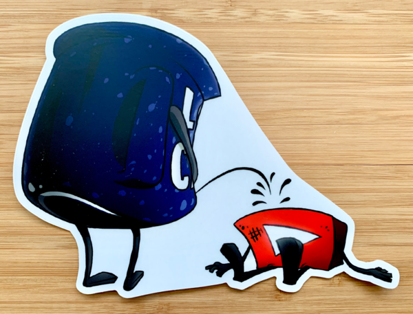 Now Streaming Vinyl Sticker