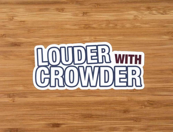 Louder with Crowder Vinyl Sticker